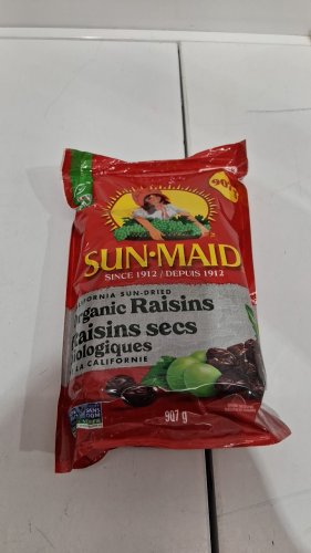 SUNMAID ORGANIC RAISINS - 907g image 2