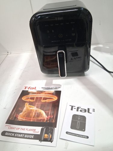 t-fal infrared heat technology air fryer - 5L / 5.3QT - black - (Model: 1991991) image 3
