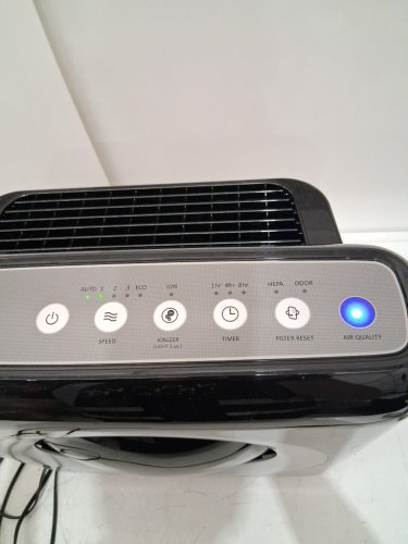 COWAY AIRMEGA AIR PURIFIER WITH TRUE HEPA FILTRATION - 1750SQ.FT/HR - BLACK - (MODEL: AP-1512HH) image 9