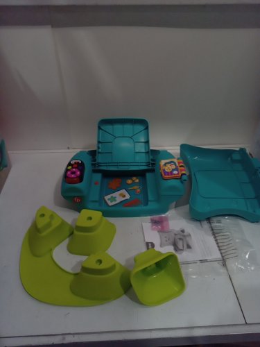 Fisher-Price Laugh & Learn Toddler Smart Stages Chair - Multilingual Version - 55 LB Max - Teal (Model: HYP36) image 3