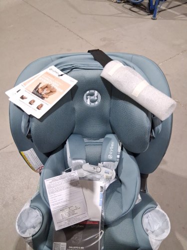 Cybex gold Callisto G 360 Rotating All-in-One Convertible Car Seat with safety assure protection system - 120LBS MAX - stormy blue (model: 524000603) image 5