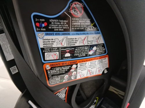 Evenflo Revolve360 Extend REVERE All-in-One Rotational Car Seat - 4-65lbs capacity - black/Grey (MODEL: cs360212464c) image 4