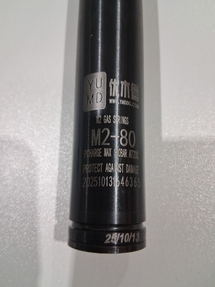 YMDDG N2 GAS SPRINGS - MAX PCHARGE 180BAR - SIZE: 25-80 - (MODEL: M2-80) image 4