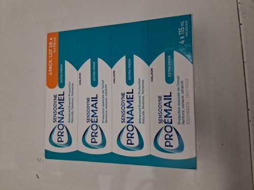 4PK SENSODYNE PRONAMEL ADVANCED ENAMEL REPAIR TOOTHPASTE - 115ML/EACH - EXTRA FRESH image 2