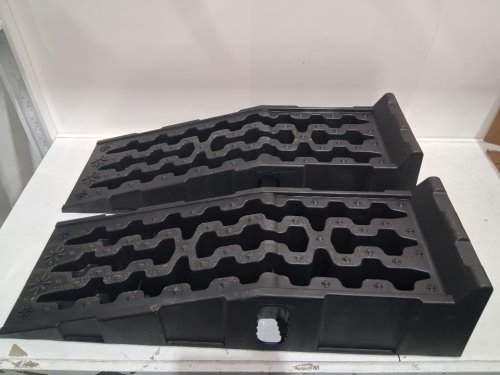2PK TOWKING Heavy duty Car Ramps for Oil Changes and Lift - 35.6" x 12" x 7" - 6500LB MAX PER RAMP - black (model: CR992002) image 3