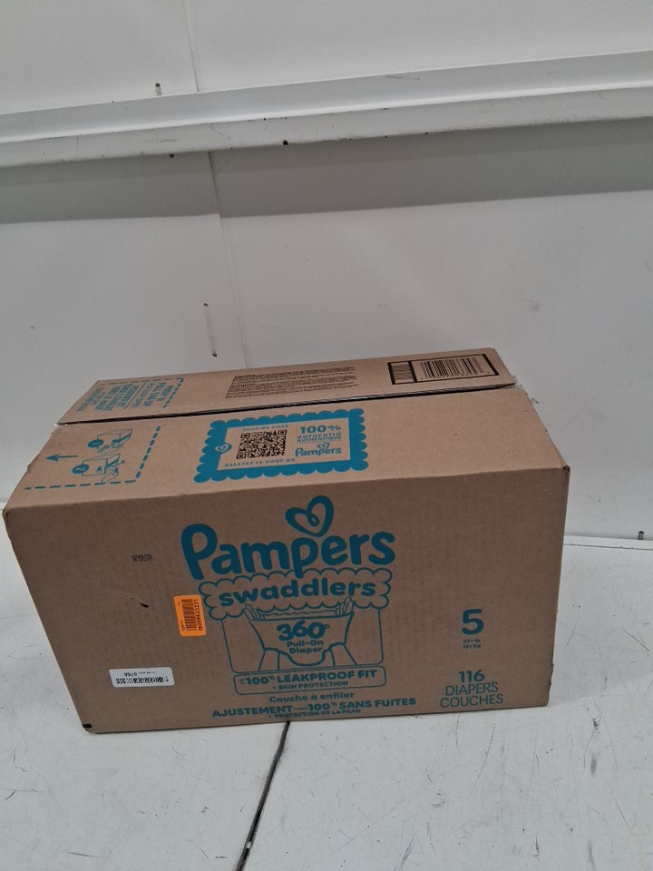 116PK Pampers Swaddlers 360 Pull on Diapers - size 5 image 2