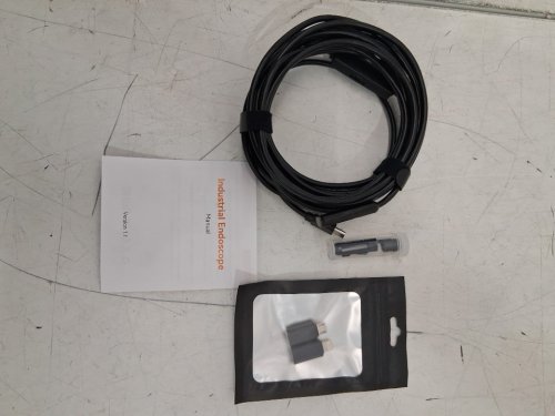COLOFREE LIGHT UP INDUSTRIAL ENDOSCOPE WITH 8 LED LIGHTS - 7.9MM CAMERA, 1920P HD, 16.5FT, WATERPROOF - BLACK (MODEL: W400) image 3