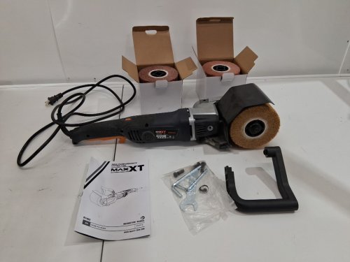 MAXXT6 Speed Burnishing Polishing Machine with 3 polishing wheels - 1300w 3200rpm - black (model: r7402-1) image 2
