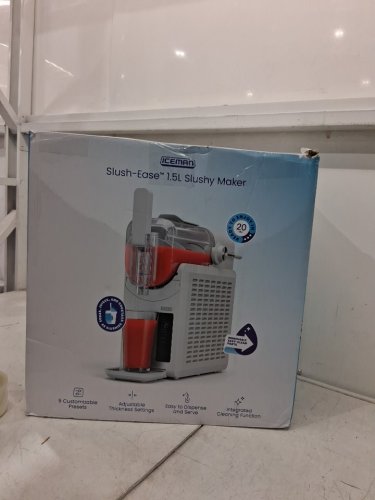 ICEMAN SLUSH-EASE SLUSHY MAKER WITH CUSTOMIZABLE THICKNESS - 1.5L - WHITE (MODEL: RJ62-WHITE-CA) image 2