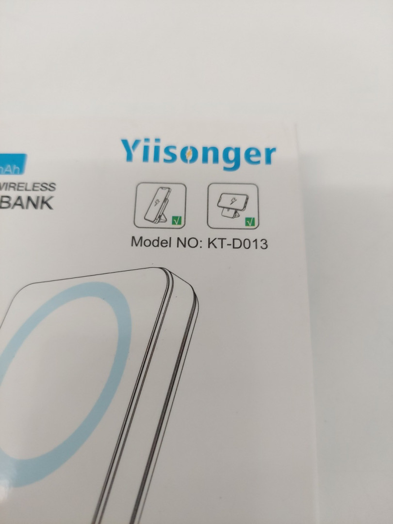 Yiisonger for MagSafe Magnetic Wireless Power Bank 10000 mAh - Black (Model: KT-D013) image 7
