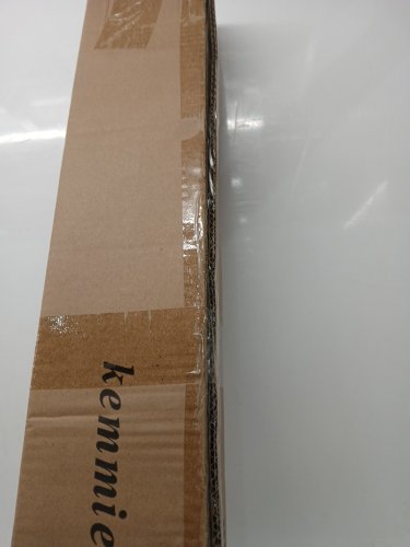 2pk kemmie Telescoping Adjustable Curtain Rods - 72" - 144" - Frosted Black (Model: KE2412050/216) image 2