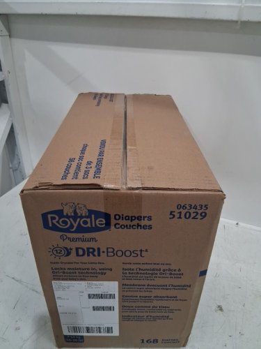 168PK ROYALE PREMIUM DISPOSABLE DIAPERS - SIZE 3 (MODEL: 51029) image 3