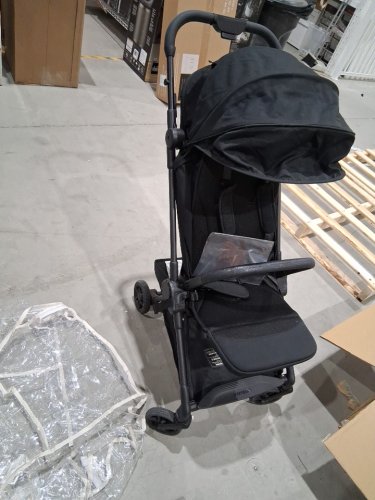 mompush Nexis Ultra-Lightweight One-Second Auto-Fold baby stroller - 50lbs max  - black (model: T523m) image 4