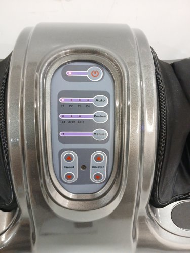 GIANTEX SHIATSU KNEADING AND ROLLING MASSAGER WITH REMOTE - GREY (MODEL: HW50807GR) image 5