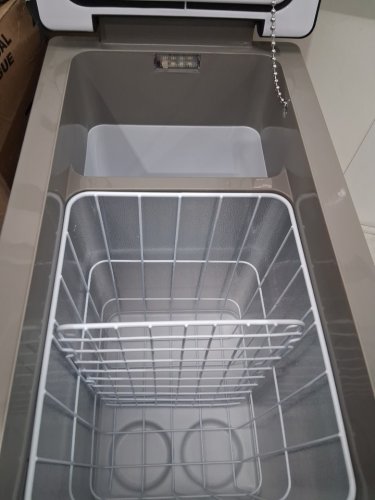 EUHOMY Electric Cooler Refrigerator Fridge/Freezer With APP Control - 55L CAP - 12V - Black/Grey (Model: CF001-55GR-CAEH) image 4
