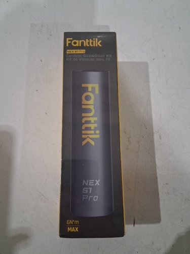 Fanttik NEX S1 Pro Cordless Screwdriver Kit - 16 bits - 1300rpm - grey  (model: ‎1800313) image 2