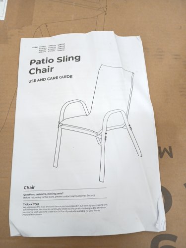 4PK Patio high back chairs with armrests - Beige/Silver (Model: STDC08) image 7