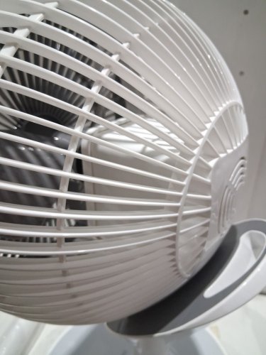 Woozoo 360° Pedestal 12-SPEED Air Circulator - ADJUSTABLE HEIGHT 21" TO 40" - WHITE (Model: STF-360DC/1747373) image 5