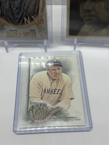 3 ASSTD BABE RUTH BASEBALL CARDS image 5