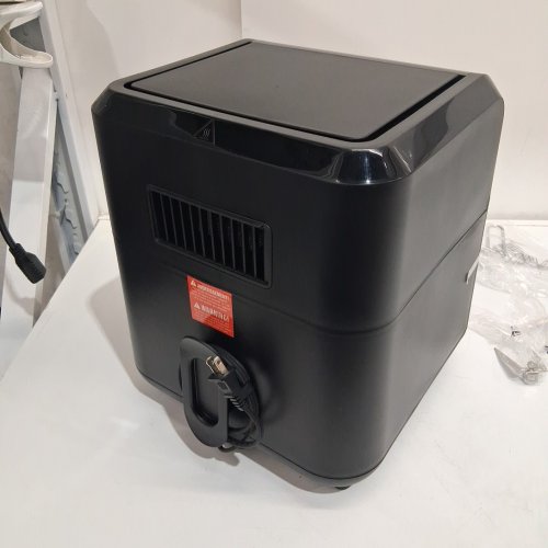 chefman 6-in-1 digital air fryer oven with touchscreen & dishwasher safe accessories - 12qt capacity - black (model: rj38-rdo-v12-ca) image 7