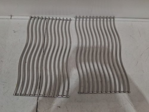 2pk napoleon stainless steel wave cooking grid set - for Rogue® 365 Gas Grills- silver/stainless steel (model: s83016) image 4