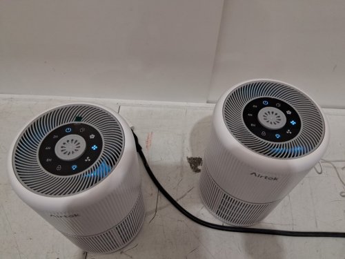 2PK AIRTOK 4-IN-1 AIR PURIFIER with Fragrance Sponges AND NIGHT LIGHT - 376.SQFT- white - (MODEL: AP0601) image 6