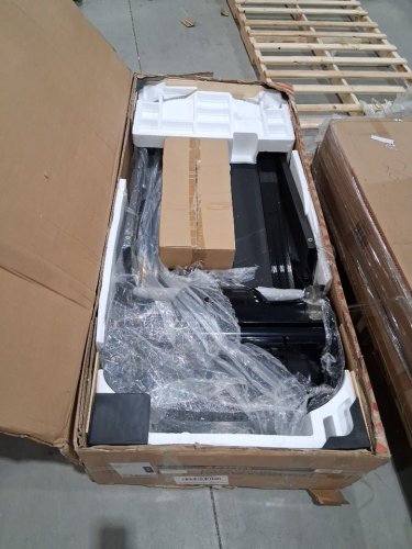 costway Electric Folding Treadmill with Auto Incline 12 Program APP Control - 3.75HP - BLACK (model:SP37466) image 8