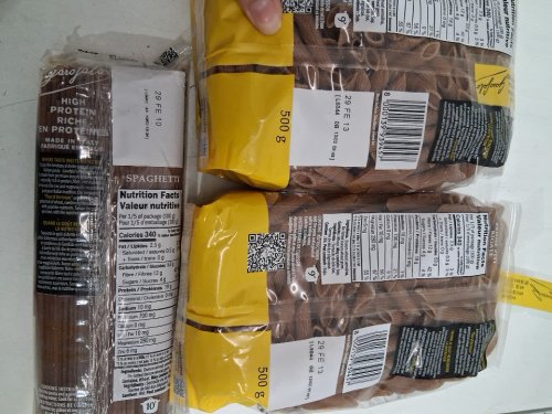 3pk garofalo high protein pasta variety pack - penne zitti rigate/spaghetti - 500g each image 4