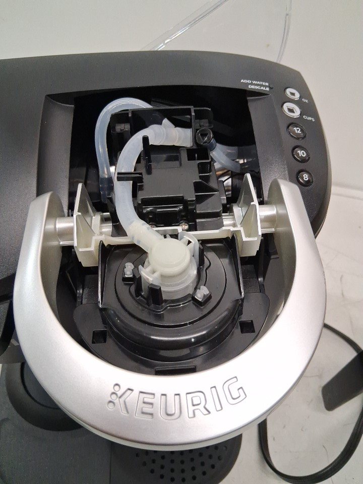 KEURIG K-DUO ESSENTIALS SINGLE SERVE & DRIP COFFEE MAKER - 12 CUP GLASS CARAFE - BLACK (model: k-duo esentials 5000) image 8