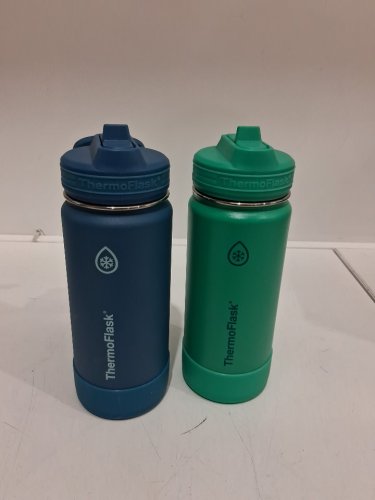 2PK ThermoFlask Stainless Steel Bottle - 16oz - green/blue (model:2880559) image 4