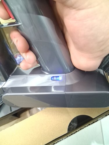 DYSON V8 plus Rechargeable HANDHELD stick VACUUM cleaner with attachments - grey/purple (model: sv25) image 8