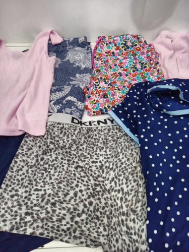 7 ASSORTED PAJAMA SHORTS & SHIRTS - SMALL - ASSORTED BRANDS image 2
