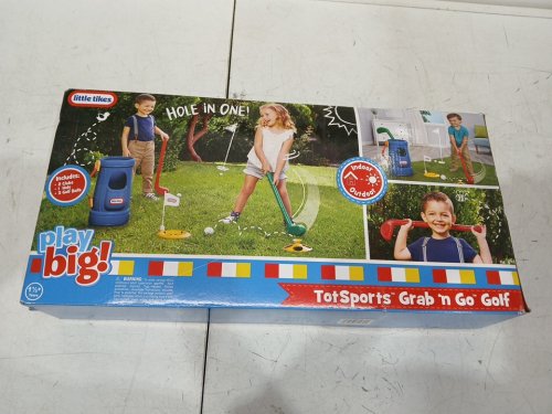 little tikes totsports grab n go golf toy set for kids image 2