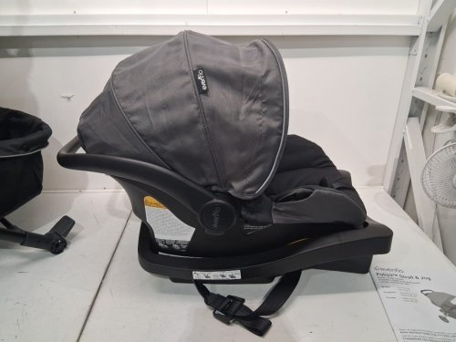 Evenflo Folio 3 Wheel Jogging Travel System Stroller + Infant Car Seat - Avenue Grey (Model: TS800112205C) image 5