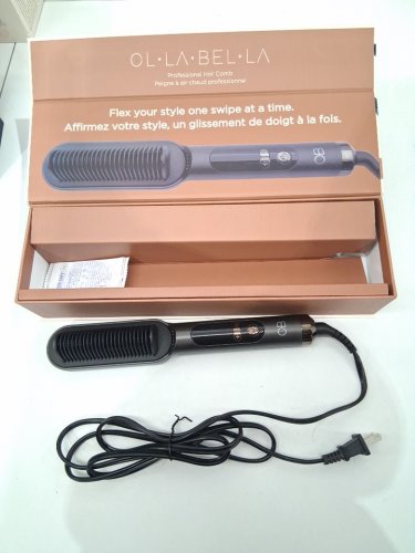 OLLA BELLA PROFESSIONAL HOT COMB - AC100-240 V 50/60HZ 30W - BLACK (MODEL: OB-HCB-BK) image 2