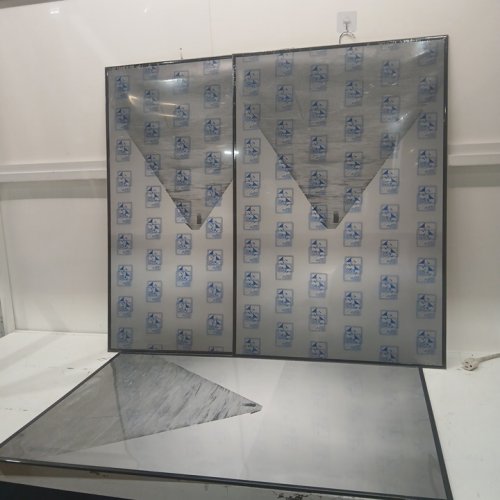3PK AMERICAN FLAT lightweight plexiglass poster frames - 24" x 36" - black image 3
