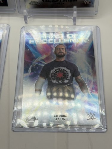 4 ASSTD WWE ERAS OF EXCELLENCE - STONE COLD, UNDERTAKER, RANDY ORTON, CM PUNK CARDS image 4