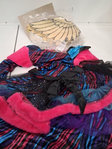 5PC GIRLS PARTYHOLIC PUNKY RAINBOW KITTY COSTUME - MEDIUM (8/10) - ASSORTED COLOURS image 2