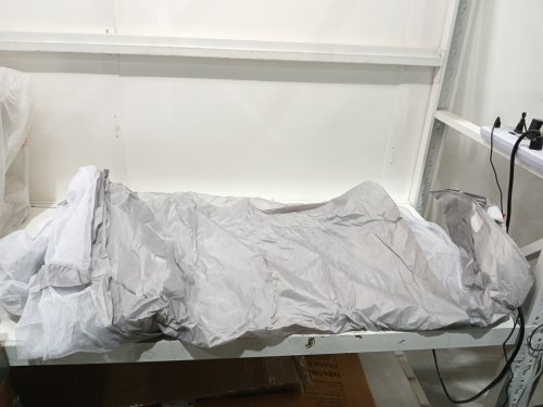 baby playpen replacement fabric  - grey (model : bwl001) image 3