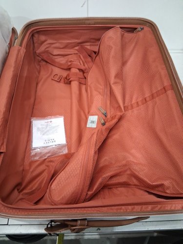 2pc Delsey Paris Chatelet air 2.0 28" spinner & 19" carry on set  - angora/beige &brown ( model: 40167697315) image 6