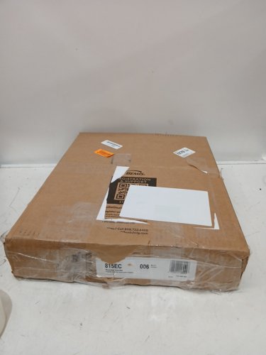 BEMIS LIFT-OFF ELONGATED CLOSED FRONT ENAMELED WOOD TOILET SEAT - 18.5" - WHITE (MODEL: 1815EC 000) image 2