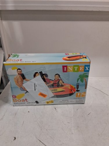 INTEX EXPLORER 300 BOAT SET image 2
