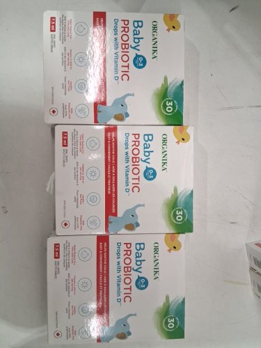 *EXPIRES SOON* Organika Baby Probiotic Drops with Vitamin D - 7.5ML - 90 DAY SUPPLY TOTAL image 2