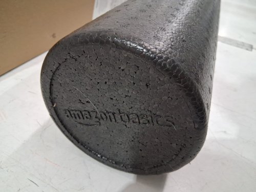 AMAZON BASICS HIGH-DENSITY ROUND FOAM ROLLER - 36" - BLACK image 3
