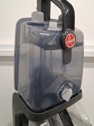 Hoover PowerScrub Deluxe Upright Carpet Cleaner with Spin Scrub, Multi‑Directional Brushes, Dual‑Tank System, Heat Force Rapid‑Dry, and Automatic Detergent Mixing - 20 FT Cord - red/black (MODEL: FH50150VCD) image 5