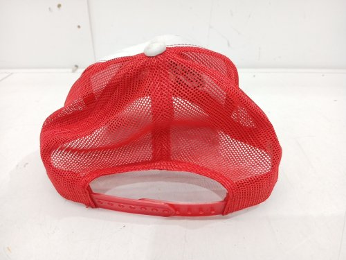 UNISEX ADULT bps MESH BACK TRUCKER HAT - OSFM - RED image 4