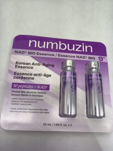 2PK NUMBUZIN nad+ bio essence korean anti-aging essence - 50ml/each image 2