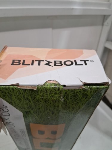 BLITZBOLT POP-UP SOCCER GOAL- 4FT X 3FT - BLACK/ORANGE image 3