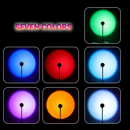 Mini LED Sunset Atmosphere Light with 7 Colour Settings image 2