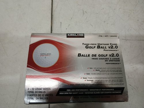 24pk Kirkland signature urethane cover golf balls - white - (Model-1465053) image 3